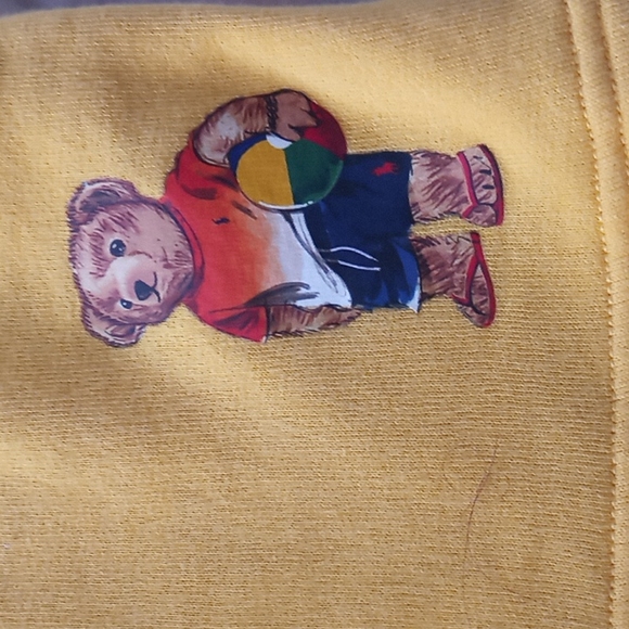 Polo Ralph lauren yellow shorts for boys size (10/12) M - Picture 3 of 5